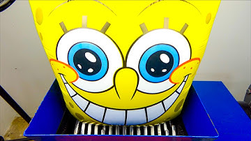 SpongeBob Characters vs Real Shredder!