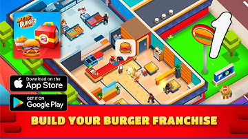 Idle Burger Empire Tycoon—Game Gameplay Walkthrough Part 1 (Android, IOS)