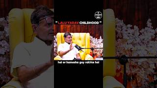 Lalu Prasad Yadav: From Humble Beginnings to Political Legend | Untold Story Before Power🤯📈#shorts