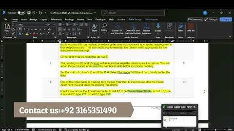Exp22 Excel Ch01 ML1 Rentals Excel Chapter 1 Mid Level 1 Guest House Rental Rates