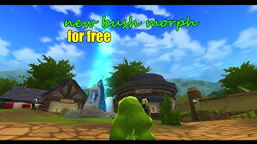 AQ3D HOW TO GET NEW BUSH MORPH!!! no Dragon Crystals needed!!