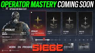 Operator Mastery Coming Soon - 6News - Rainbow Six Siege - First Look