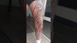 Leg Sleeve background shading