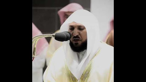 {إِنَّا كُلَّ شَيْءٍ خَلَقْنَاهُ بِقَدَرٍ} *تلاوة رائعة من سورة القمر**لشيخنا || ماهر المعيقلي♥️.*