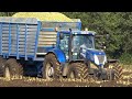 Harvesting Mais In The Mud ● 2x Claas Jaguar 950 + New Holland T7.270 ● Modderen ● Heerikhuize ● NL.