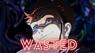 Wasted- Jujutsu Kaisen- Ryomen Sukuna Amv-Edit 4K 60Fps -Slow Paced Sync