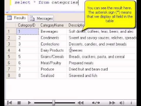 SQL Server-Lesson 2-Creating Query