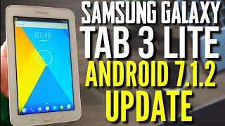 Galaxy Tab 3 Lite Android 7.1.2 Rom Update! [Galaxy Tab 3 Lite Android 7.1.2 Rom Güncellemesi] screenshot 1