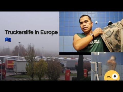 A day as a truck driver in Europe 🇪🇺