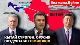 Кытай сүрөгөн, Орусия ооздуктаган темир жол