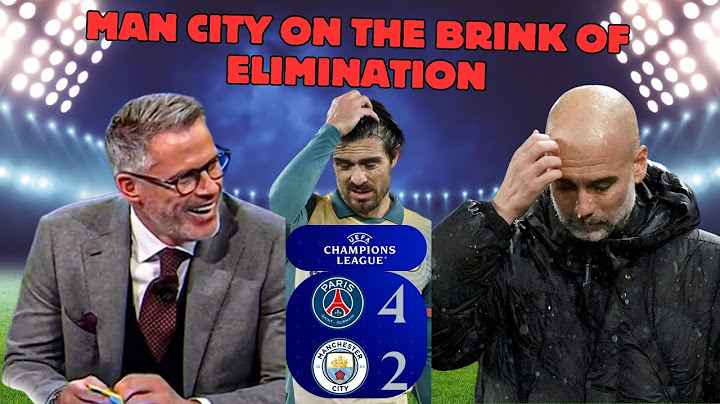 PSG vs Man City 4-2 🔥 Crazy Comeback 🔥 Guardiola Goes Crazy | Man City Out of UCL! 😱