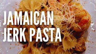 Spice Up Your Date Night with this Creamy Jamaican Jerk Pasta Recipe!