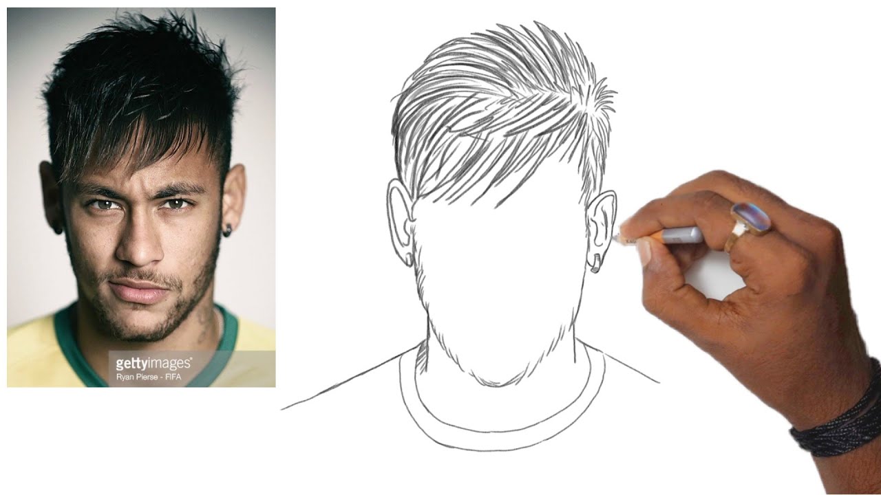 Neymar Junior Ballpoint Pen Drawing on Behance