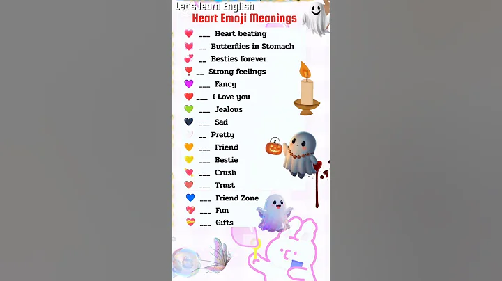 Heart Emoji Meanings