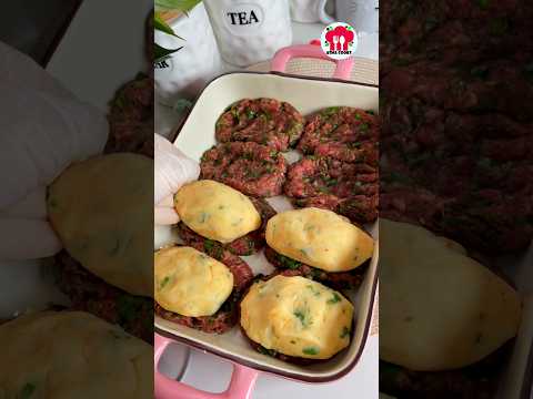 الذ واسهل صينيه بدون حمس كل شي بالفرن قوارب الكفته بالبطاطس