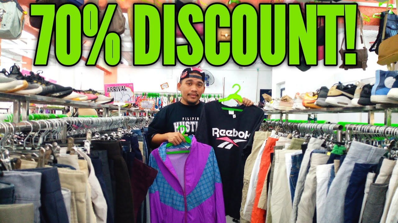 70% DISCOUNT sa UKAY-UKAY! And daming Branded! | Vintage Reebok ...