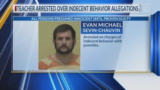 Bossier teacher arrested for alleged indecent behavior