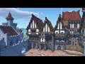 Let&#39;s build a Medieval City | Episode 12: The Butcher shop &amp; House | Minecraft Timelapse