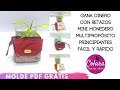 Mini monedero con retazos principiantes / coin bag multipurpose + Molde PDF FREE Gratis ✂️