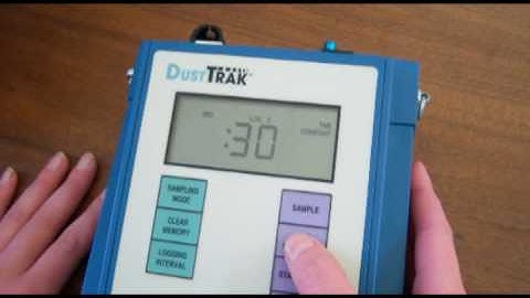 DustTrak 8520 Chapter 4: Programming