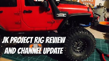 Xtra Speed Hard Body Jeep v2, Axial SCX10II JK Project "Rig Review and Channel Update"