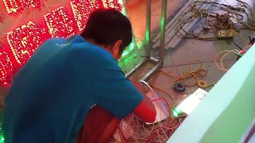 HƯỚNG DẪN LÀM BIỂN LED VẪY, CẤU TẠO CỦA BIỂN LED