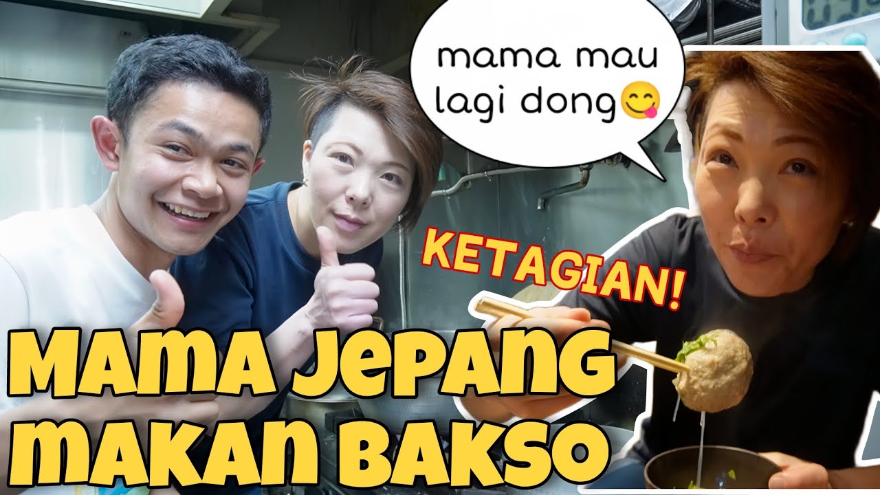BUATIN MAMA JEPANG BAKSO‼️ DIA KETAGIHAN MAU DI BUATIN LAGI 😄