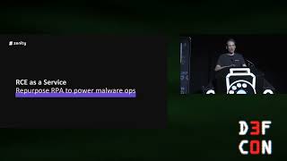DEF CON 30 - Michael Bargury - No-Code Malware - Windows 11 at Your Service