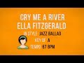 Cry Me a River - Julie London - Karaoke Female Backing Track