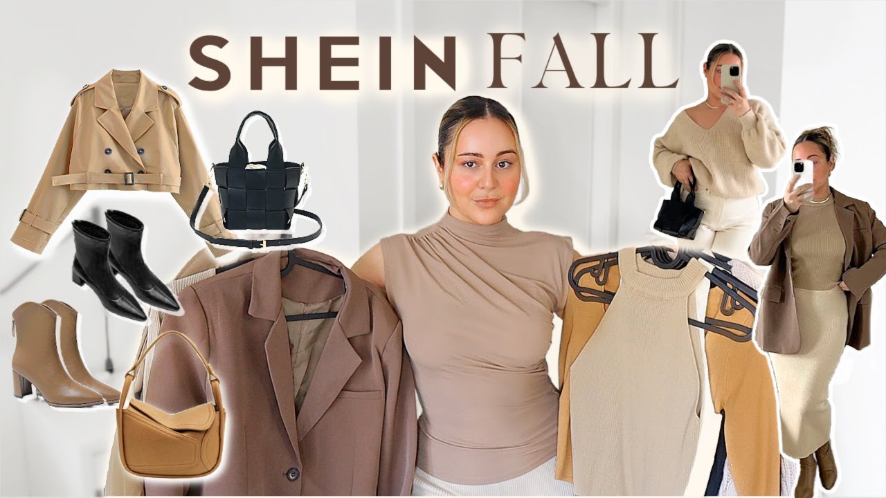 SHEIN FALL CLOTHING HAUL 2023   Everyday Work  Thanksgiving Outfit Ideas Wardrobe Basics