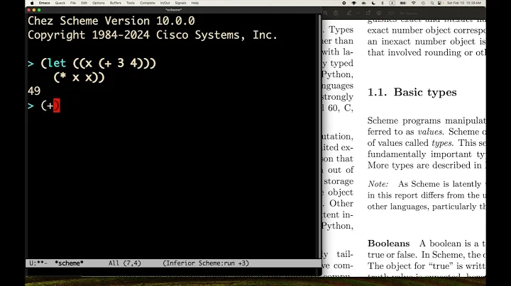 R6RS Scheme Report Training Arc, Part 4, page 5. (The Most Boring Videos Ever Made series)