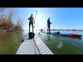 Relax tourtje op de inflatable sup