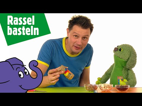 Rassel aus Bohnen selbst machen | Der Elefant | WDR