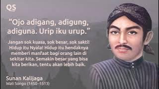 5 Kutipan Quotes Petuah Kata Bijak Singkat Sunan Kalijaga