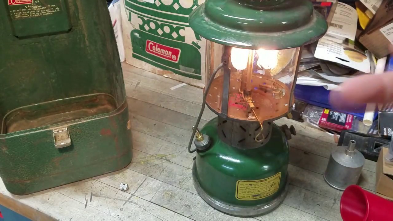 Coleman Lantern Seasonal Storage Tips - YouTube