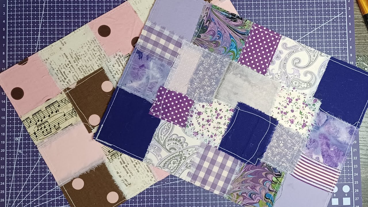Fun #FaffingWithScrapsInFebruary Fabric Masterboards