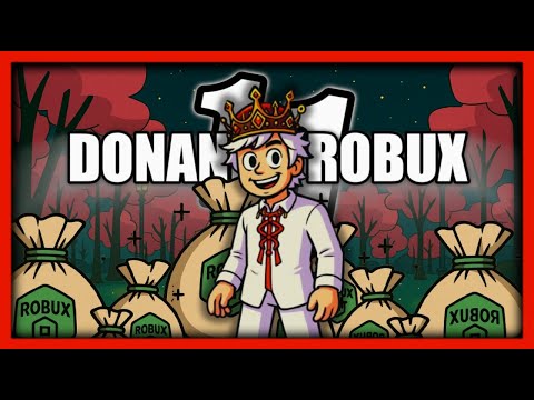 DONANDO MUCHOS MAS ROBUX! PLS DONATE #11 🤑