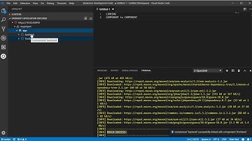 Link Two OpenShift Components with VSCode Extension