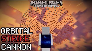 This ORBITAL STRIKE CANNON Is INSANE In Bedrock