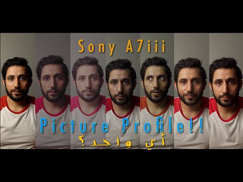 Sony A7iii Picture Profile إعدادات الصورة في سوني 