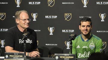 Press Conference: Brian Schmetzer and Víctor Rodríguez post-match MLS Cup Final
