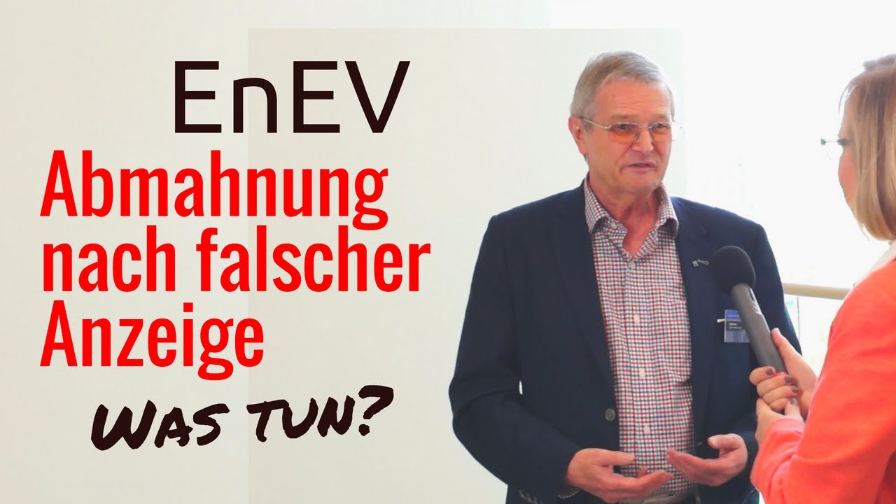 EnEV Angaben in Immobilienanzeige falsch: Unterlassungserklärung bei Abmahnung abgeben?