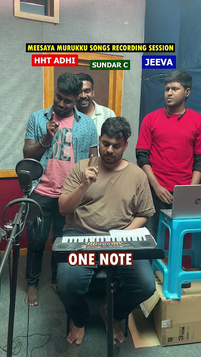 Adiye Sakkarakatti Recording Session Be Like | Vikkals