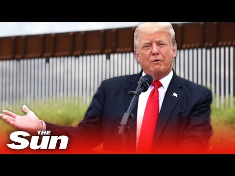 Video: Look At The Part Of The Border Wall That Passes Over The Sea