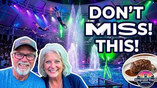 Fine Line Aqua Show Review | Chops Grille Dinner & Johnny Rockets on Harmony of the Seas