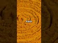 Cinematic turmeric swirl with Hindi text