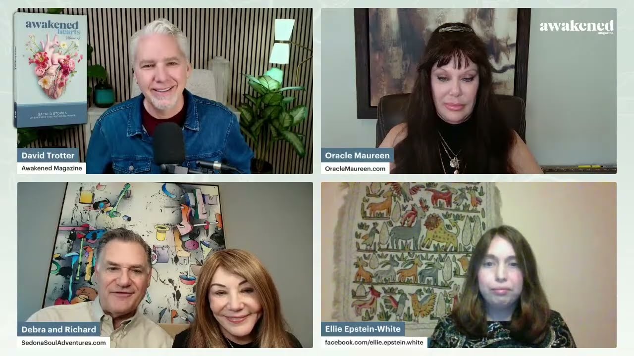 Meet "Awakened Hearts" Authors - Debra Stangl, Richard Kepple, Oracle Maureen, Ellie Epstein-White