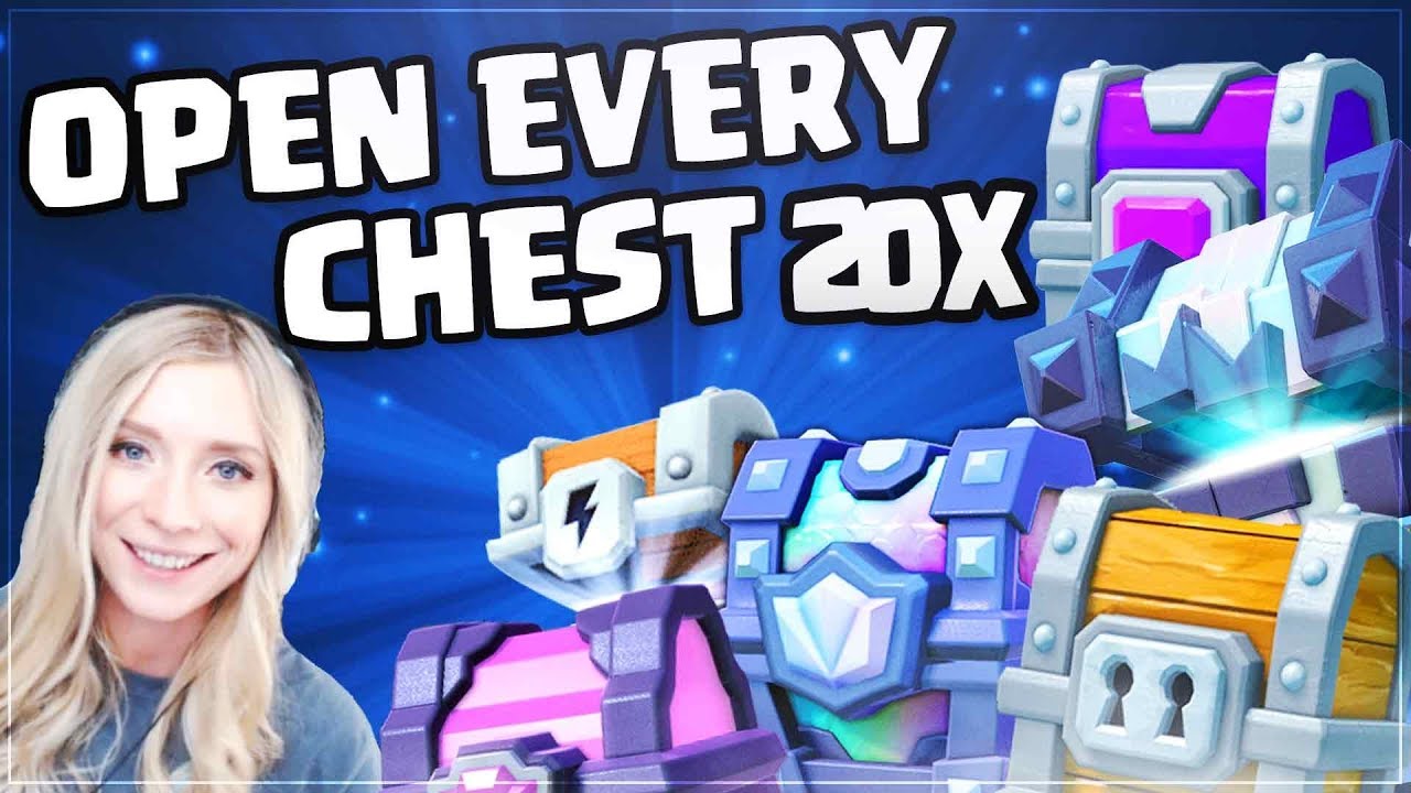 Clash Trophy Road // Opening EVERY Chest in Clash Royale
