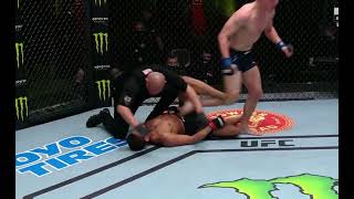 Grant Dawson TKO ground and pound vs Leonardo Santos