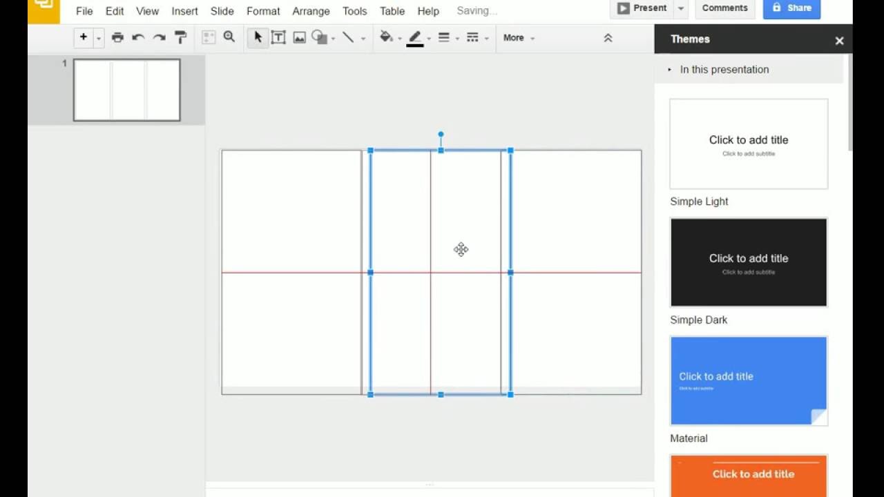 Brochure (Step 13) - Google Slides - Creating a Brochure Template in Google  Slides